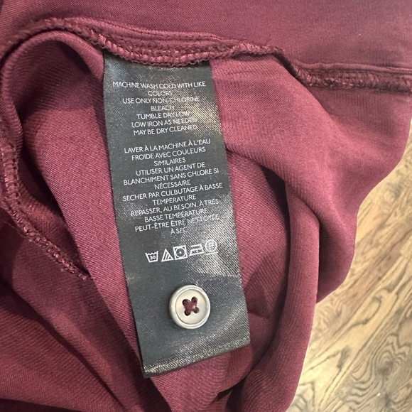 Anthropologie Burgundy Blouse - Picture 7 of 8